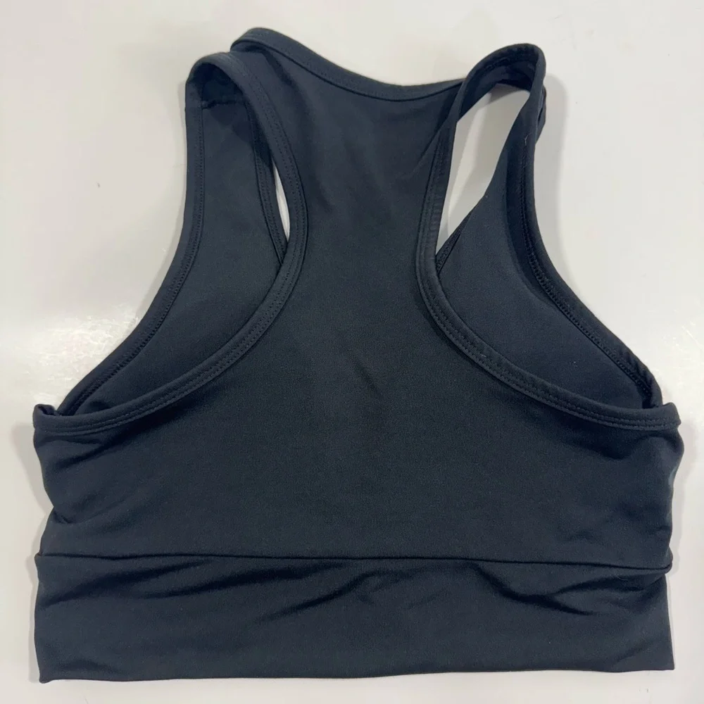 Fitness Bra - Brazilian Sport Bra size Medium Black - Picture 4 of 7